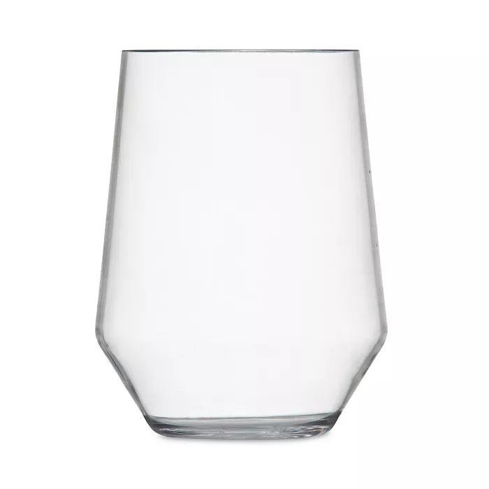 Fortessa D&V Sole Stemless Wine Outdoor Glasses, Set of 6