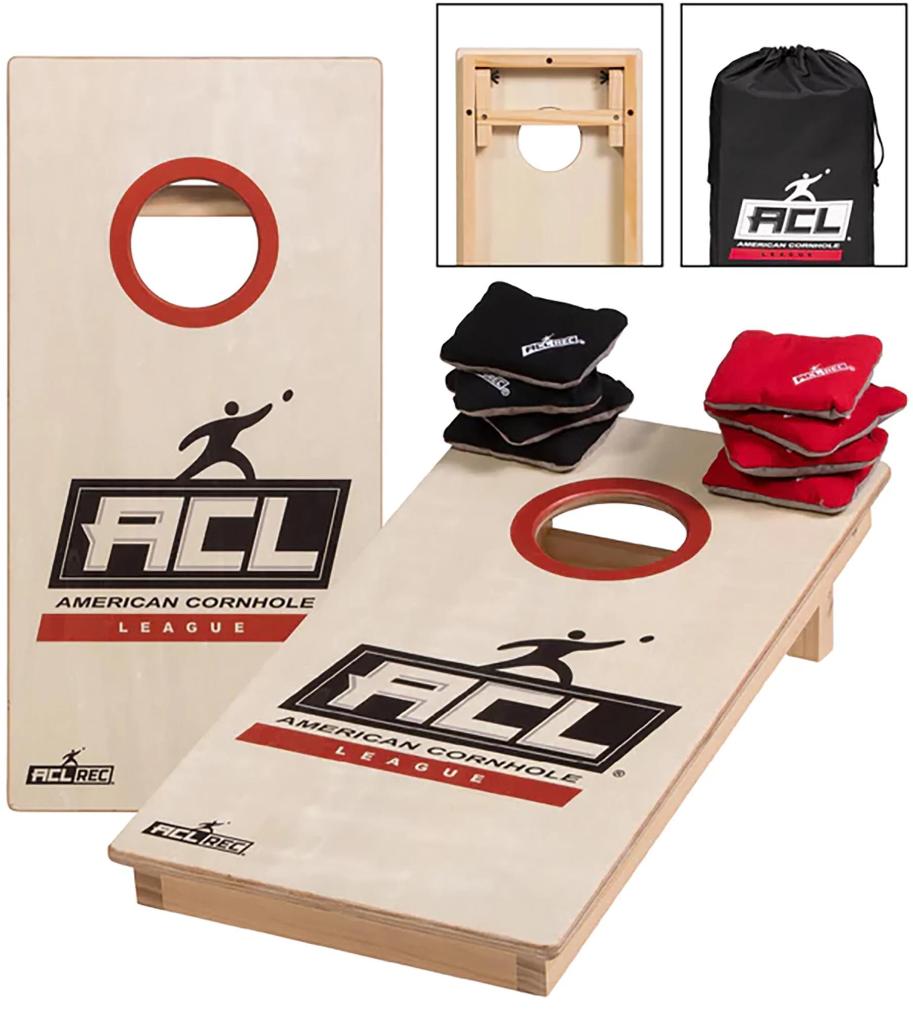 American Cornhole League ACL Rec Mini 1' x 2' Cornhole Boards with Bags