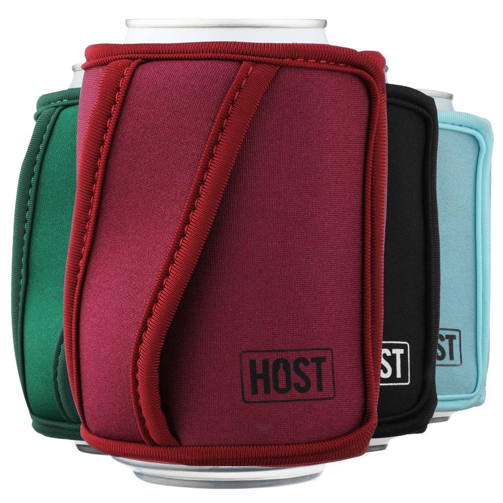 HOST Insta-Chill Can Cooler Flexible Freezable Gel and Ice Pack for Regular 12 oz Cans