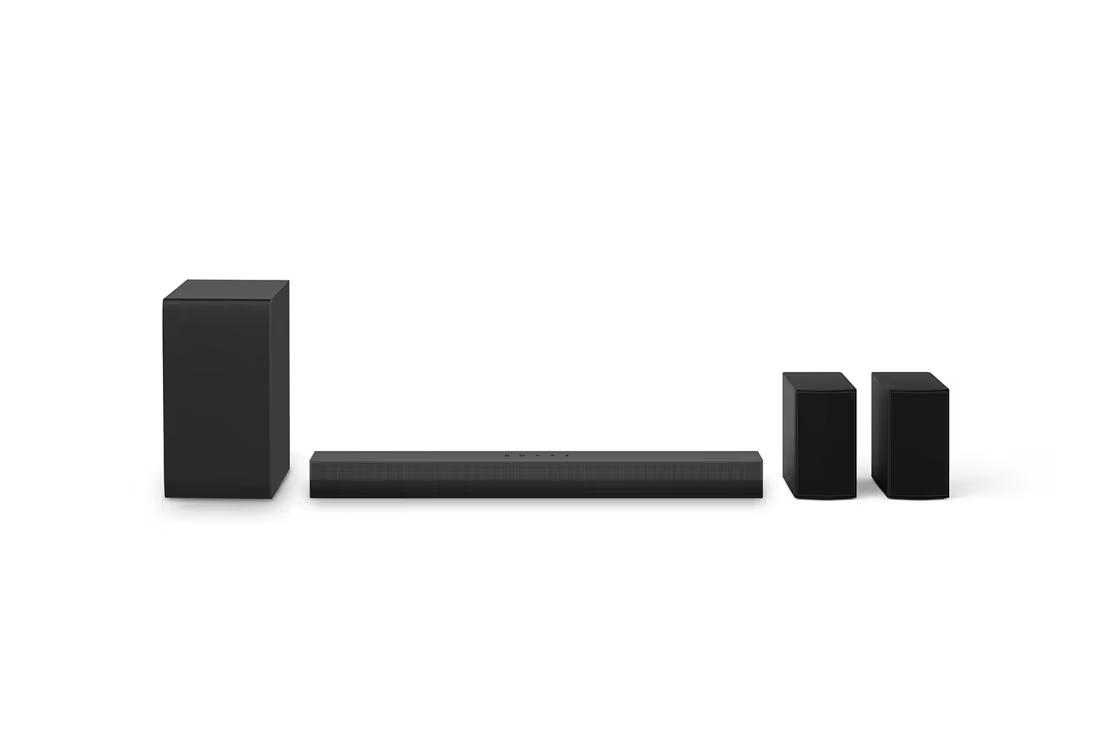 LG S40TR Home Theater Soundbar with Dolby® and Rear Speakers, 4.1. channel, Mirror Black