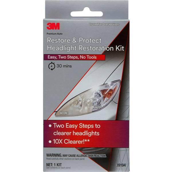 3M Headlight Restoration Kit