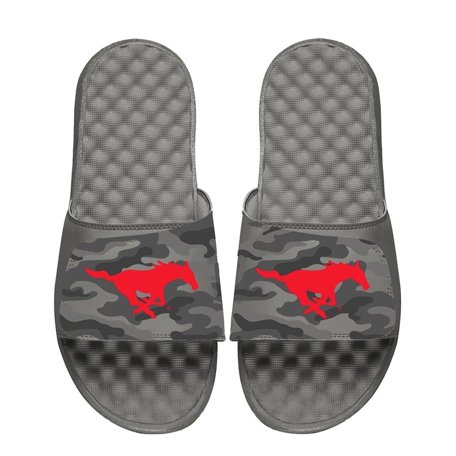 SMU Mustangs ISlide Camo Slide Sandals