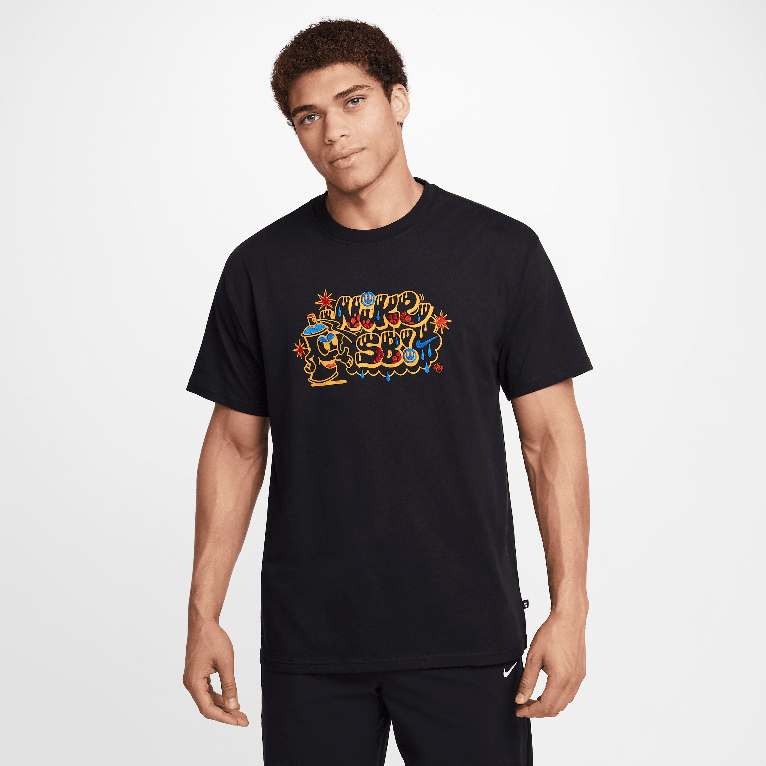 Men's Nike SB Max90 Skate T-Shirt in Black | FZ6712-010