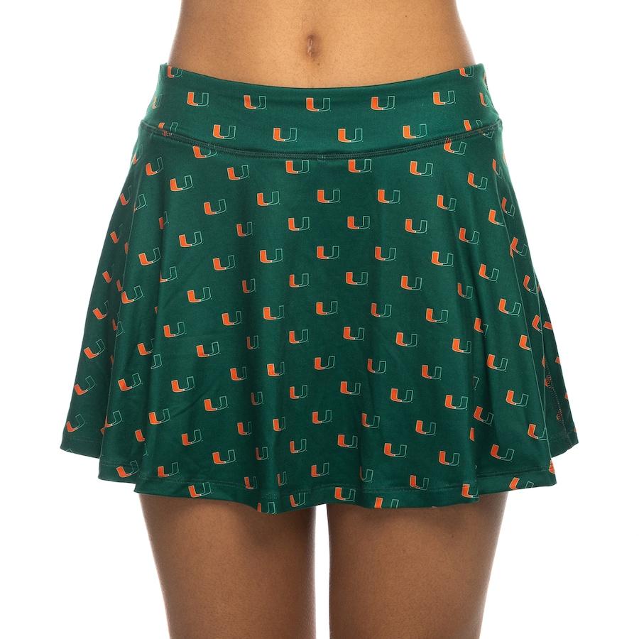 Miami Hurricanes ZooZatz Women's All-Over Print Flowy Skort