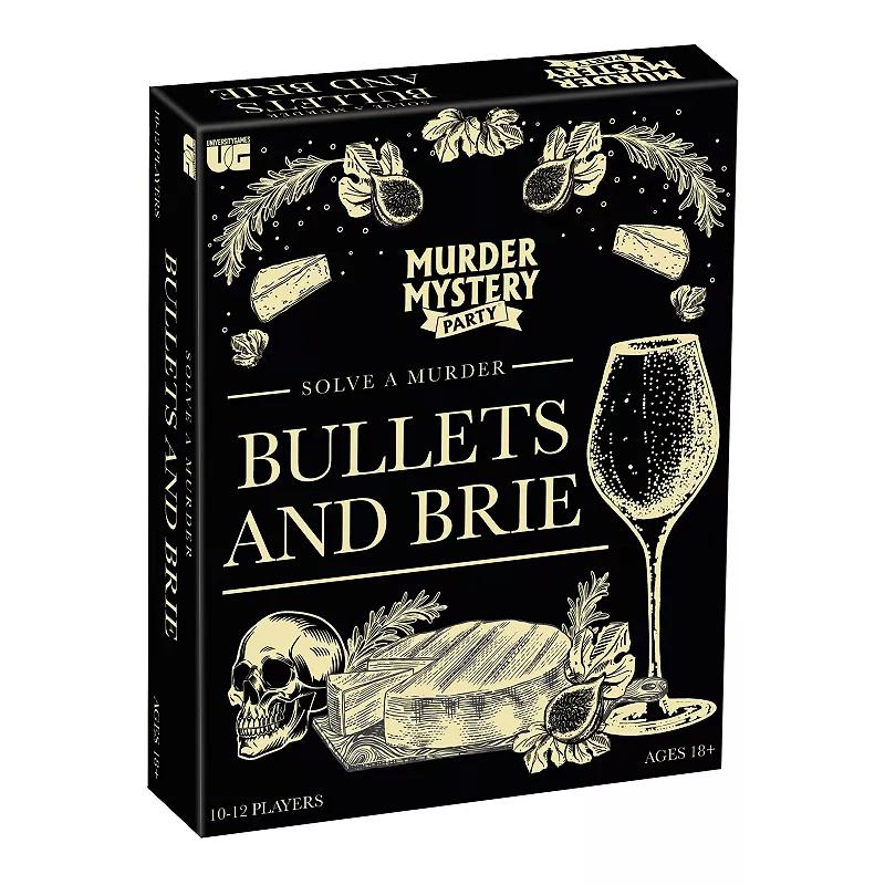University Games Bullets and Brie Murder Mystery Party, Multi