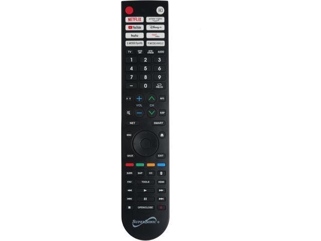 Supersonic SC-326 Universal Remote Control for Smart TV