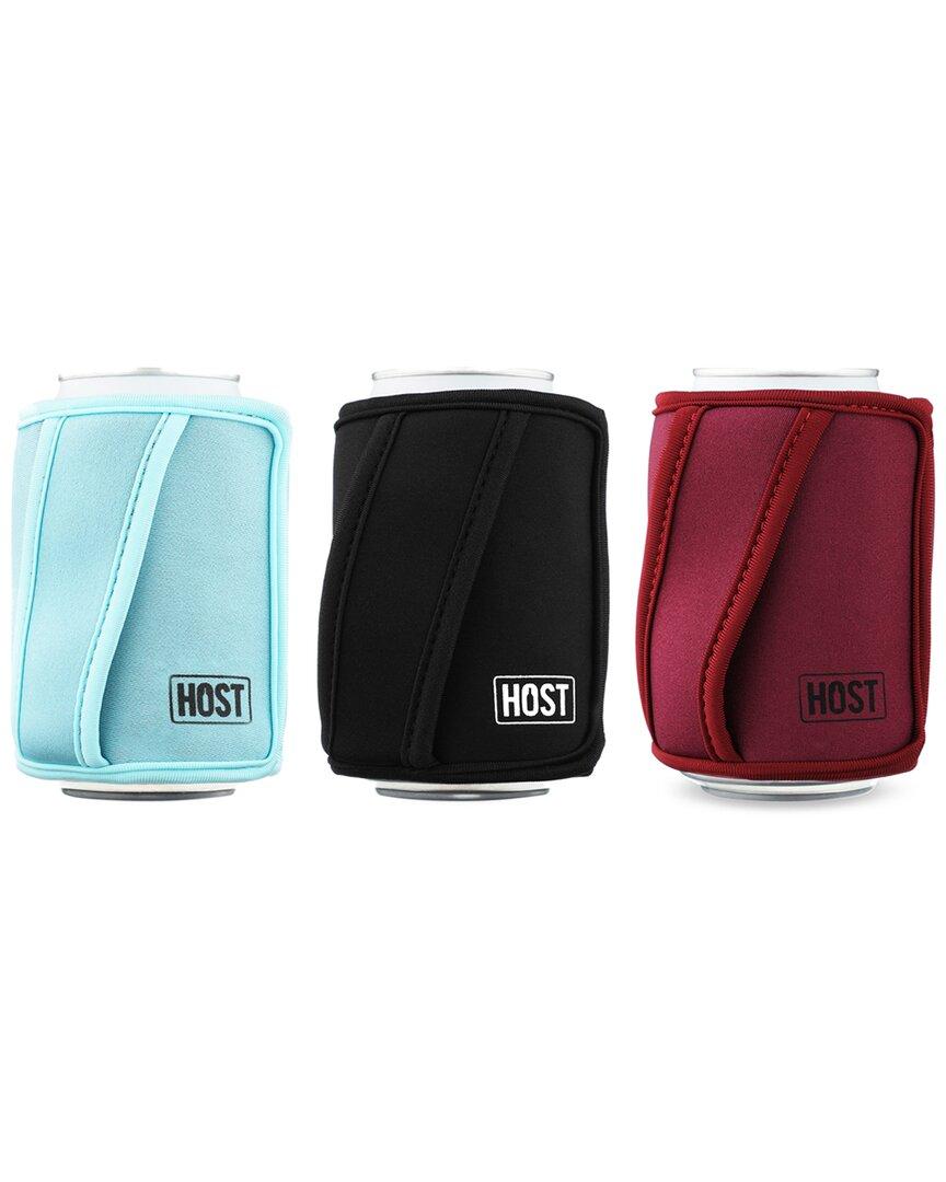 Host Set Of 3 Insta-Chill Standard Can Sleeves