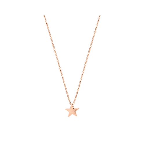 Sterling Silver Delicate Star Pendant Necklace