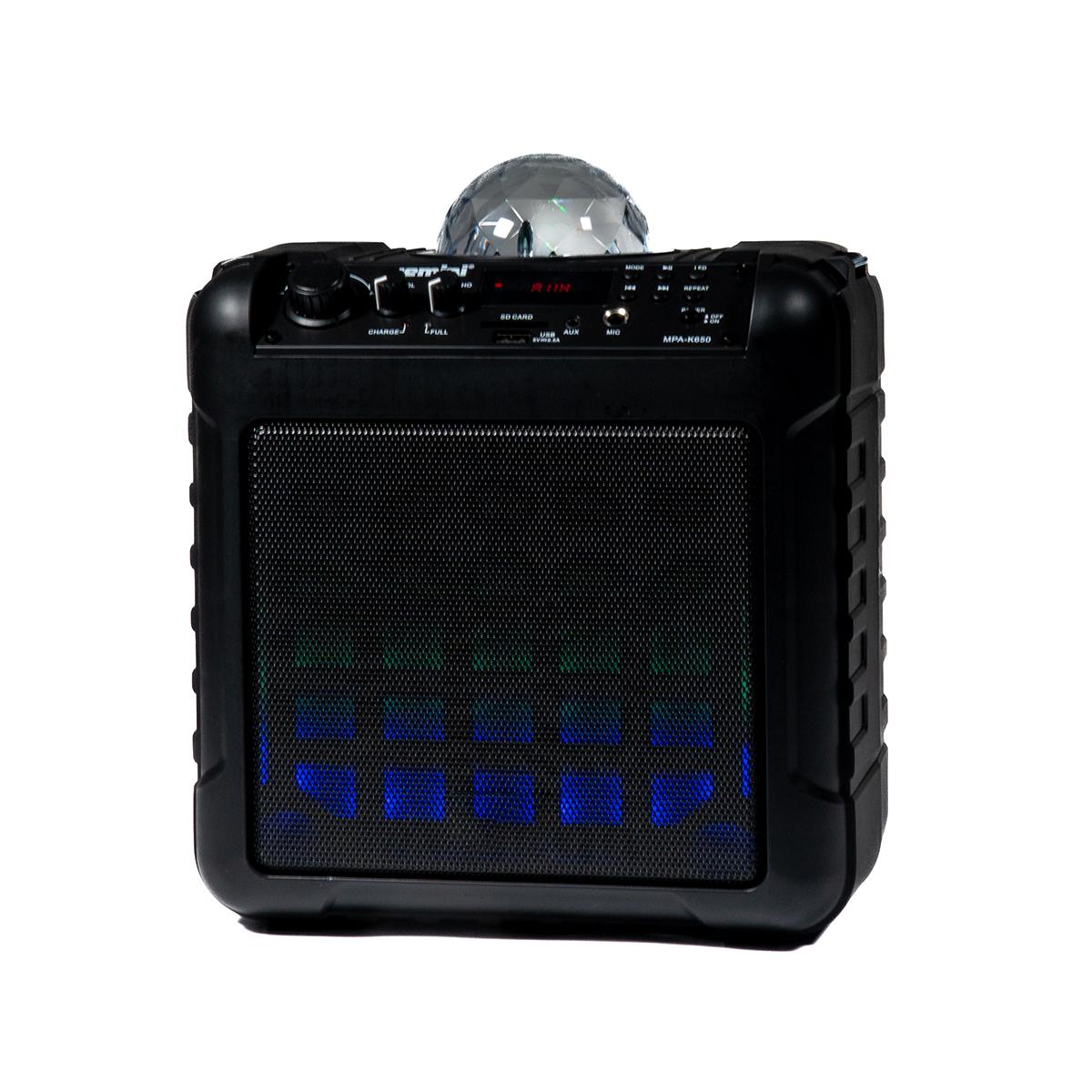 Portable Karaoke Party Speaker with LED Lights