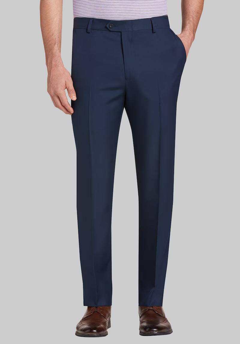 Men's Big & Tall Traveler Performance Tailored Fit Slider Waistband Chinos - Big & Tall at Jos. A. Bank