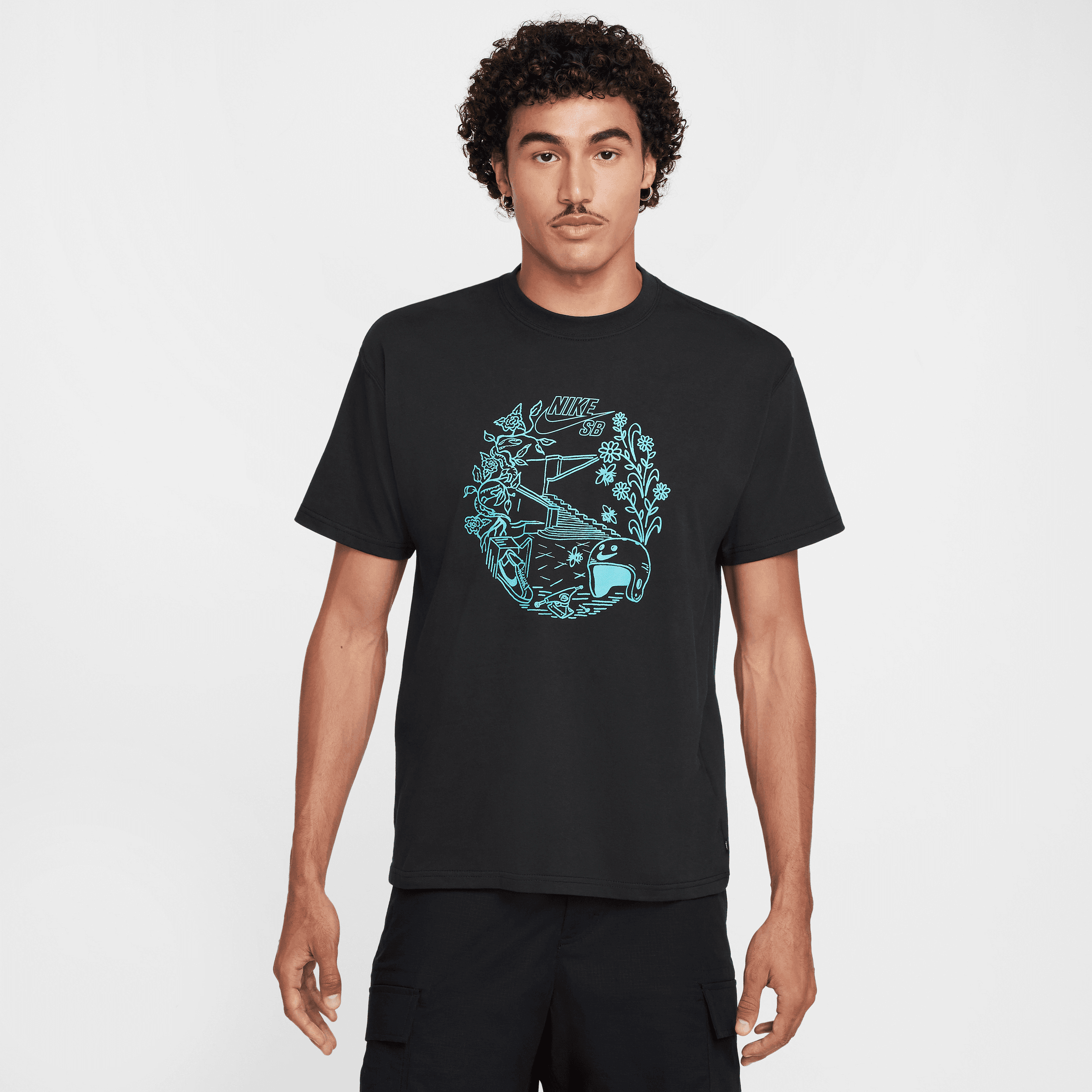 Men's Nike SB T-Shirt in Black
