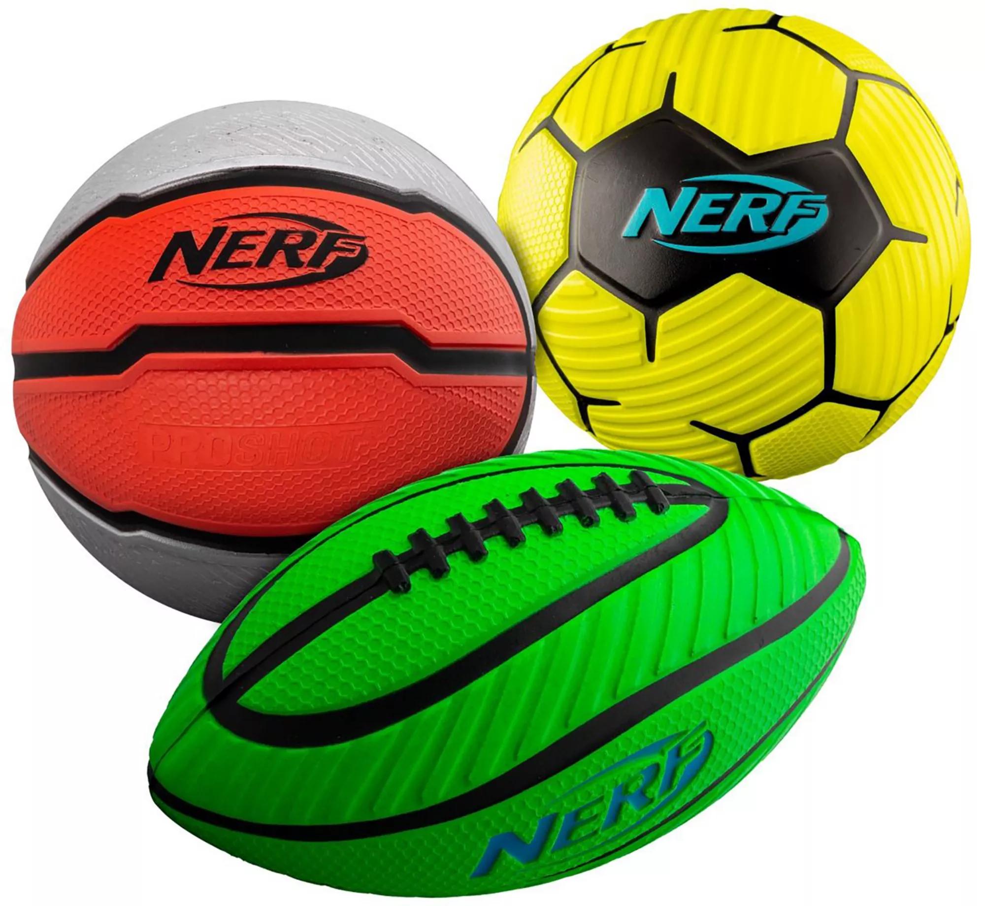 NERF Multi Sport Ball 3-Pack