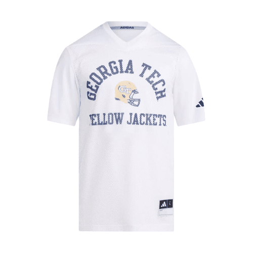 adidas Men's Georgia Tech Yellow Jackets White Replica Tailgate Football Jersey