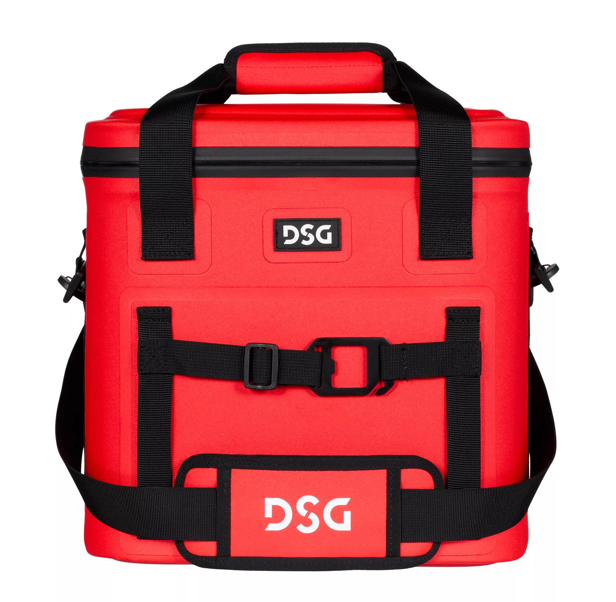 DSG Victory 12 Can Soft Cooler, Red
