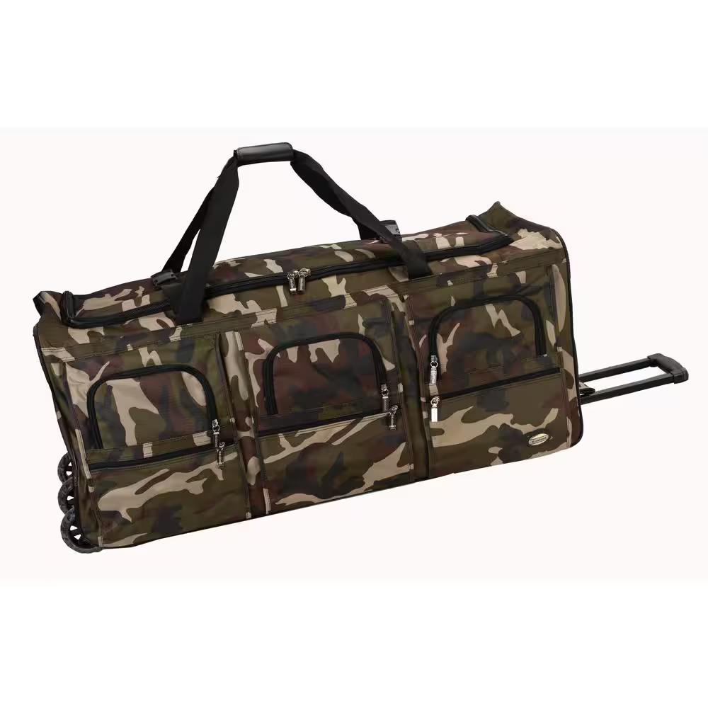 Voyage 40 in. Rolling Duffle Bag, Camo