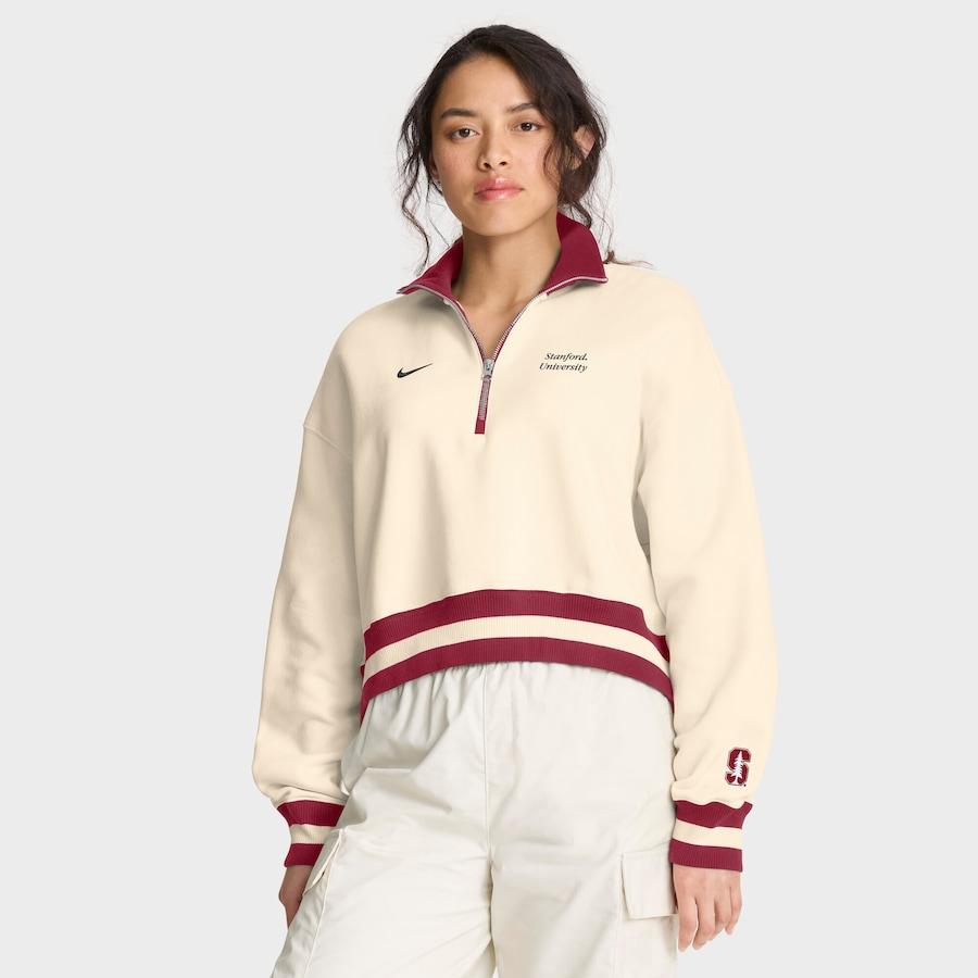Stanford Cardinal Nike Women's Legacy Half-Zip Sweatshirt