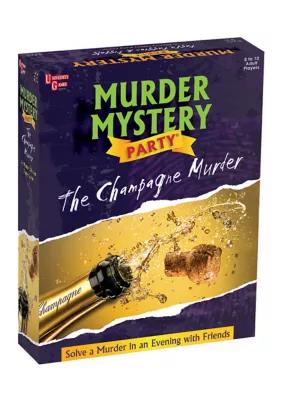 University Games Murder Mystery Party - The Champagne Murder