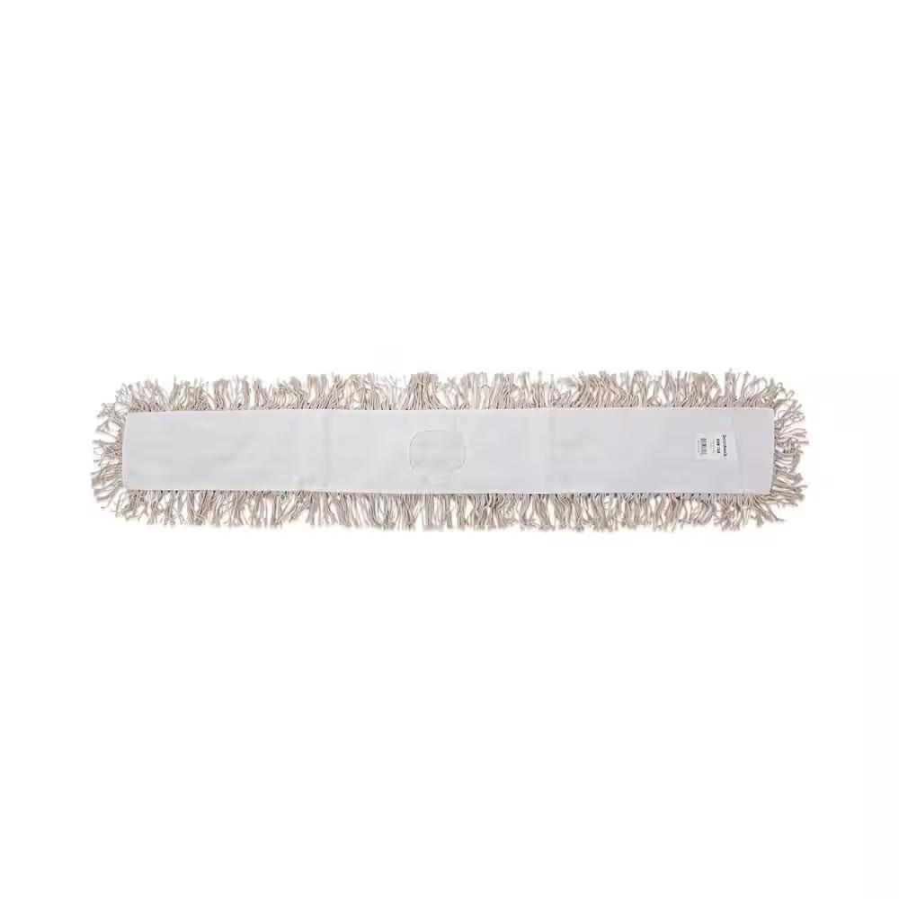 Hygrade Cotton Industrial Dust Mop Mop Head, 48w x 5d, White