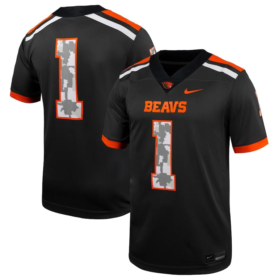 #1 Oregon State Beavers Nike Untouchable Replica Football Jersey